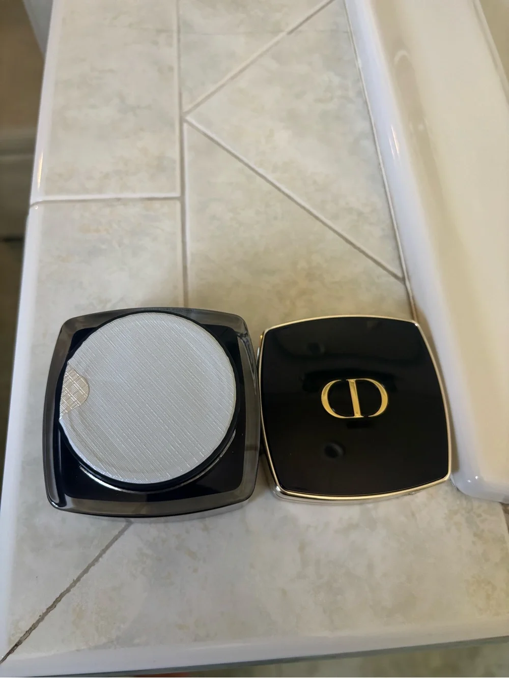 Dior Prestige Night Balm in Deep Navy & Gold Jar